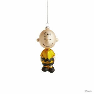 PEANUTS Sklenená ozdoba figúrka Charlie Brown