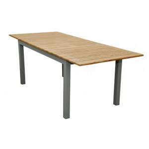 Doppler EXPERT WOOD - rozkladací hliníkový stôl 150 / 210x90x75 cm