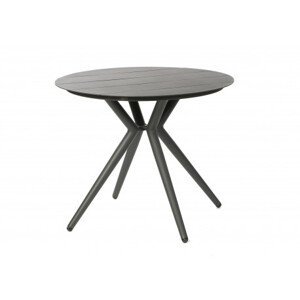 Doppler SIT GREY - záhradný hliníkový stôl okrúhly 90 cm