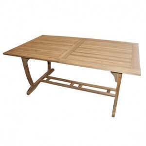 Doppler TECTONA - drevený rozkladací teakový stôl 180/240x100 cm - 2. AKOSŤ (N258)