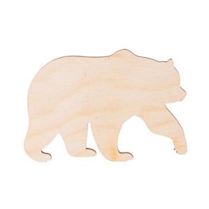 Drevený medveď 11 x 7 cm