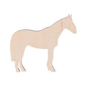 Drevený kôň 10 x 9 cm