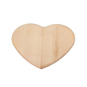 Doska drevené srdce 24 x 24 cm