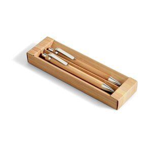 Bambusová súprava perá a mechanickej ceruzky