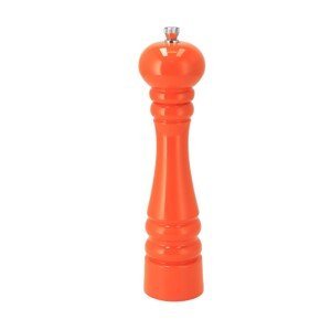 Drevený mlynček na korenie oranžový