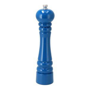 Drevený mlynček na korenie modrý