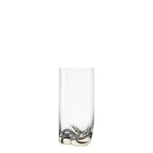 Poháre s béžovým dnom Long drink 350 ml set 6 ks - Anno Glas Lunasol Color