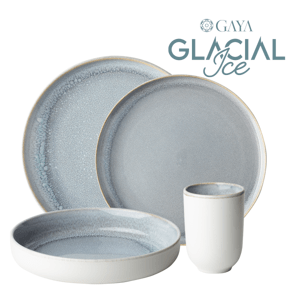 Porcelánový set 16 ks - Gaya Atelier Glacial Ice