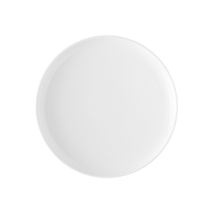 Dezertný tanier Coupe biely 20 cm – Flow
