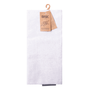 Sivé bavlnené puzdro na skladovanie príboru 52 x 26 cm – Basic Ambiente