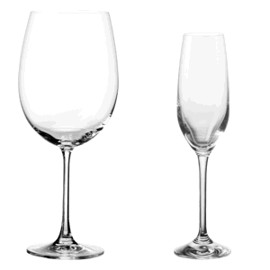 Poháre na letné drinky, set 8 ks - Glas Lunasol META Glass