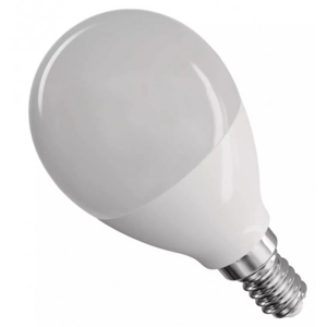 Emos ZQ1230 LED žiarovka Classic Globe 8W E14 teplá biela