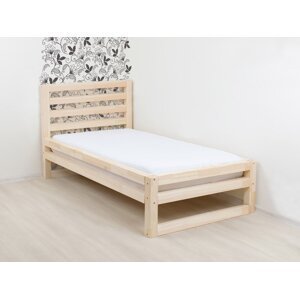 Benlemi Jednolôžková posteľ DELUXE Zvoľte farbu: Biela, Rozmer: 80 x 200 cm