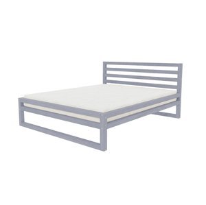Benlemi Dvojlôžková posteľ DELUXE Zvoľte farbu: Tmavo sivá, Rozmer: 160 x 200 cm