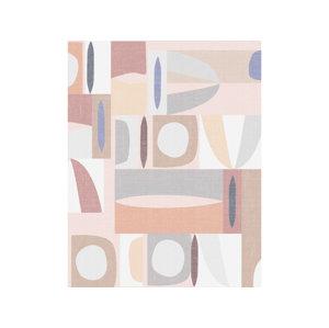 Marburg Moderná minimalistická tapeta GEOMETRIA farebná Varianta: časť B (212 cm)