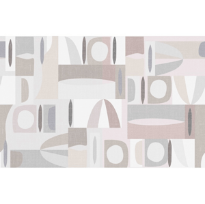 Marburg Moderná minimalistická tapeta GEOMETRIA béžová Varianta: A + B (424 cm)