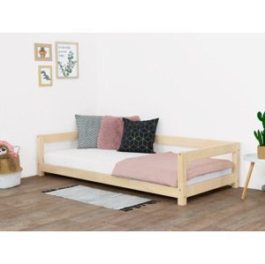 Benlemi Detská posteľ STUDY Zvoľte farbu: Transparentná vosková lazura matná, Rozmer: 120x190 cm