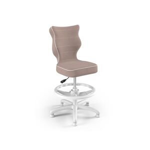 Entelo Výškovo nastaviteľná detská stolička bez koliesok STARORUŽOVÁ Rozmer: dieťa 119 - 142 cm (výška stola 68 - 81 cm)