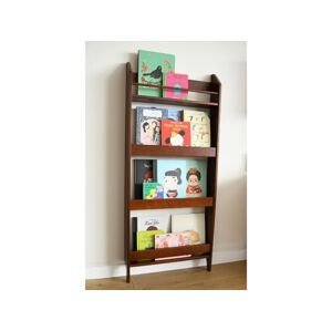 Wamm Cosy Room Regál na knihy do detskej izby Zvoľte farbu: Tmavo hnedá