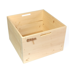 Makura Veľký drevený box na hračky