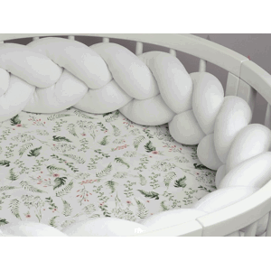 SenLove Zamatový mantinel pletený do vrkoča z 3 prameňov Zvoľte farbu: Biela, Rozmer: 280 cm