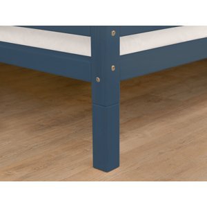 Benlemi Súprava prídavných nôh postele FOOTS Zvoľte farbu: Námornícka modrá, Varianta: Pre postele o šírke do 120 cm (4 ks), Rozmer: 20 cm