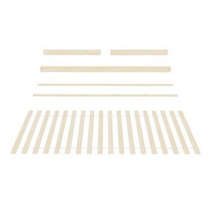 Benlemi Súprava DOUBLE na rozklad jednolôžka na dve samostatné postele Zvoľte farbu: Biela, Zvoľte rozmer: 90x180 cm