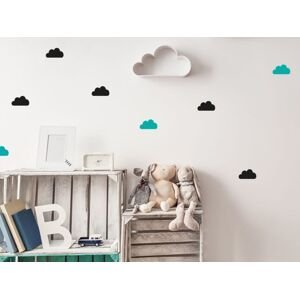 Pastelowe Love Nálepky na stenu MRAKY do detskej izby Zvoľte farbu: Tyrkysová