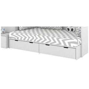 BAMI Dvojitý úložný šuplík pod poschodovú posteľ SIMONE Variant: Pod posteľ o rozmere 90x200 cm