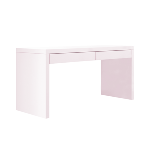 BAMI Písací stôl so šuplíkmi o šírke 160 cm SIMONE ružový