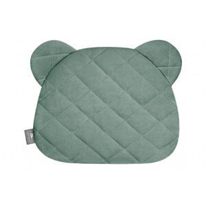 Sleepee Zamatový vankúš v tvare medvedíka ROYAL BABY zelený