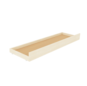 Benlemi Úložný drevený šuplík STORAGE pod posteľ na kolieskach Zvoľte farbu: Béžová, Zvoľte rozmer: 55x150 cm (pod posteľ o dĺžke 160 cm)