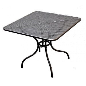 DEOKORK Kovový stôl 105 x 105 cm