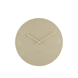 Nástenné hodiny Karlsson KA5788OG Charm Engraved Numbers, 30 cm