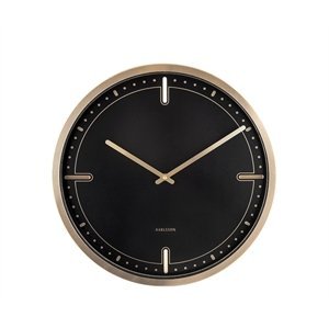 Nástenné hodiny Karlsson Dots & Batons KA5727BK, 42 cm