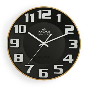 Nástenné hodiny MPM E01.4165.9000, 34cm