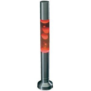 Dizajnová lávová lampa 58 cm, červená