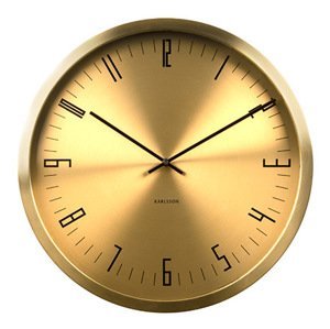 Nástenné hodiny KA5612GD Karlsson, Cased Index, 44cm