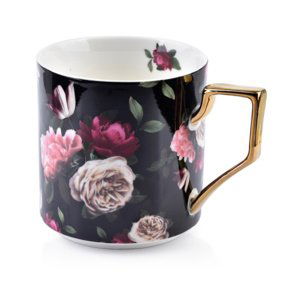 Hrnček porcelánový 360ml POLA BLACK