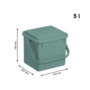 Odpadkový kôš - bio komposter 4,5l