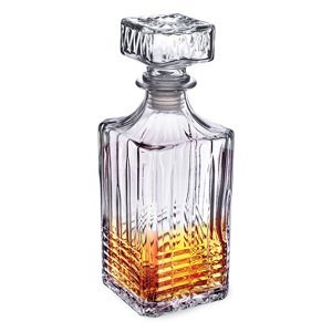 Fľaša sklenená na whisky 0,9l MUSKAT