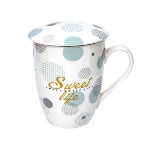 Hrnček so sitkom porcelánový 350 ml