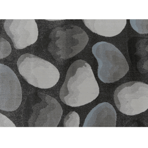 Koberec, hnedá/sivá/vzor kamene, 100x150, MENGA