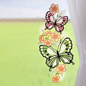 Magnet 3Pagen Textilná dekorácia "Motýle"