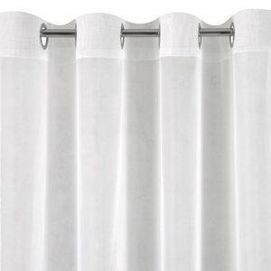 Záclona LUCY na krúžky biela 350x150cm 350x150