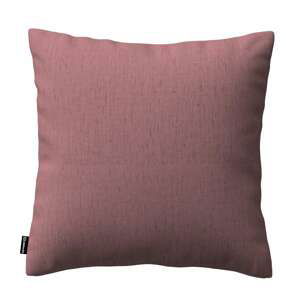 Dekoria Karin - jednoduchá obliečka, ružová matná, 43 × 43 cm, Linen, 159-12