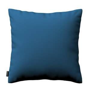 Dekoria Karin - jednoduchá obliečka, modrá morská, 43 × 43 cm, Cotton Panama, 702-30