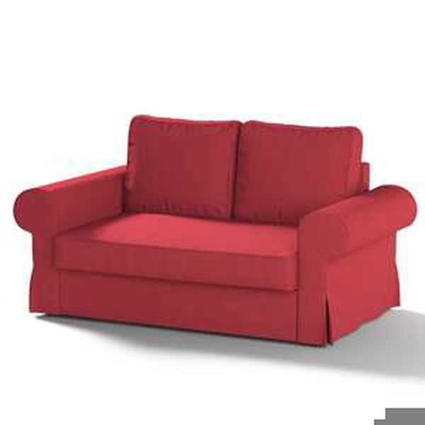 Dekoria Poťah na sedačku Backabro (pre 2 osoby, rozkladacia), červená, poťah na sedačku Backabro (pre 2 osoby, rozkladacia), Etna, 705-60