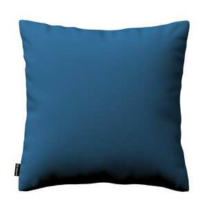 Dekoria Karin - jednoduchá obliečka, modrá morská, 60 × 60 cm, Cotton Panama, 702-30