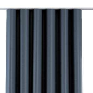 Dekoria Zaves s riasením WAVE, tmavo belasá, 65 x 280cm, Blackout - zatemňujúca, 269-67
